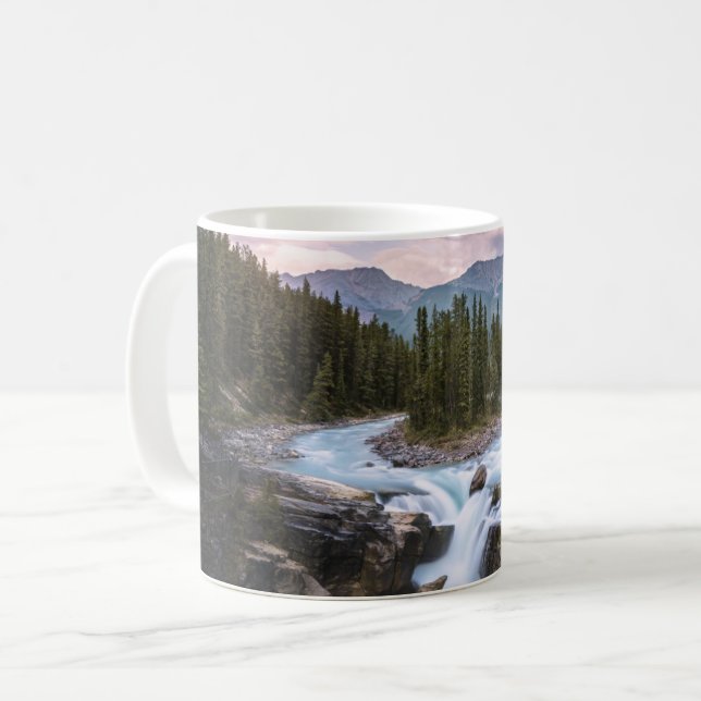 Vattenfall | Jasper National Park, Kanada Kaffemugg (Framsida vänster)