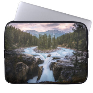 Vattenfall Jasper National Park, Kanada Laptop Fodral