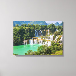 Vattenfall, kanvastryck