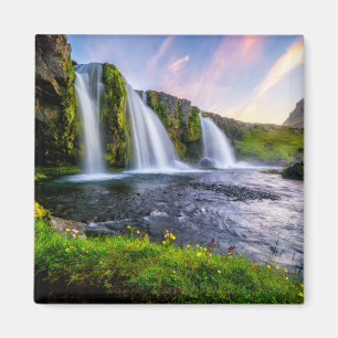 Vattenfall   Kirkjufosfoss, Island Magnet