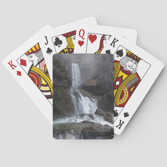 Vattenfall | Los Chorros Waterfall Casinokort (Baksidan)