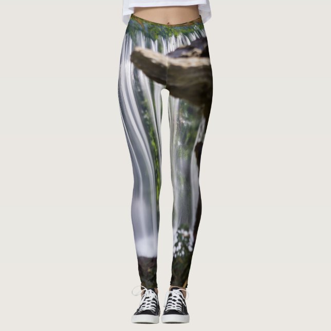 Vattenfall med fokus leggings (Framsida)