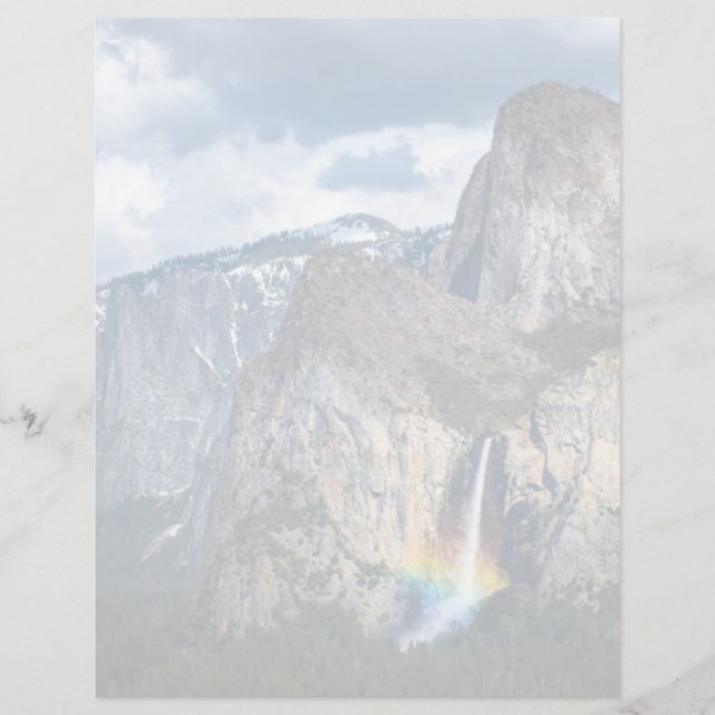 Vattenfall | Möhippa Veil Falls Yosemite Californi (Framsida)