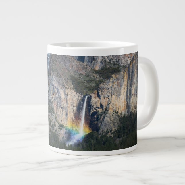 Vattenfall | Möhippa Veil Falls Yosemite Californi Jumbo Mugg (Framsida höger)