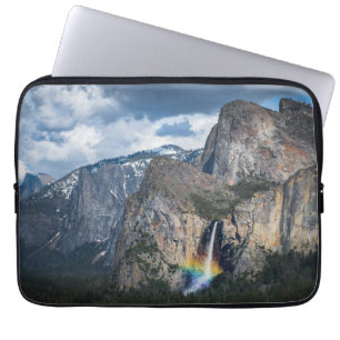 Vattenfall Möhippa Veil Falls Yosemite Californi Laptop Fodral