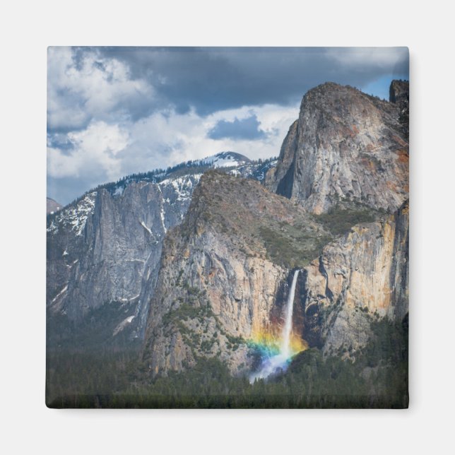 Vattenfall | Möhippa Veil Falls Yosemite Californi Magnet (Framsidan)