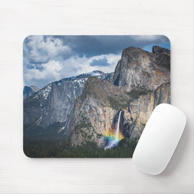 Vattenfall | Möhippa Veil Falls Yosemite Californi Musmatta (Med mus)