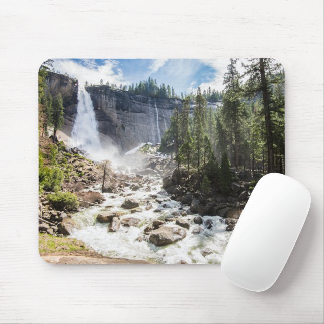 Vattenfall | Nevada Fall, Yosemite, CA Musmatta (Med mus)