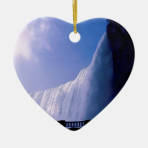 Vattenfall Niagara Falls Julgransprydnad Keramik