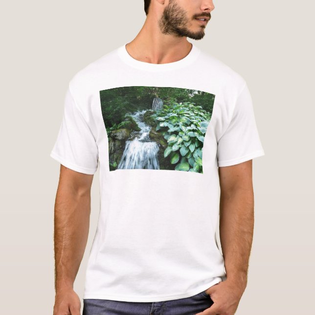 Vattenfall och Hostas T-shirt (Framsida)