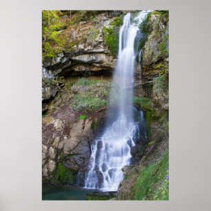 Vattenfall och Sten Poster Pappert (projektionsyta