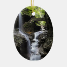 Vattenfall på den Watkins glenen, NY