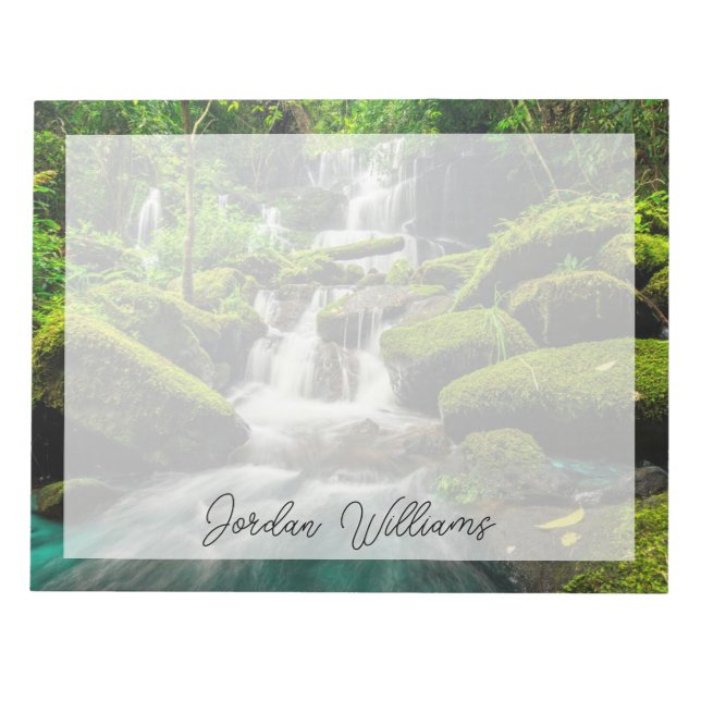 Vattenfall | Phu Tub Berk Mountain, Thailand Anteckningsblock (Framsida)