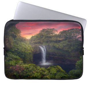Vattenfall Rainbow Falls, Hilo, Hawaii Laptop Fodral