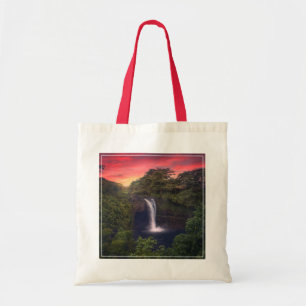 Vattenfall Rainbow Falls, Hilo, Hawaii Tygkasse