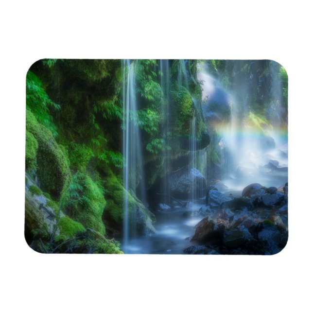 Vattenfall | Shinmata Ravine, Japan Magnet (Horisontell)