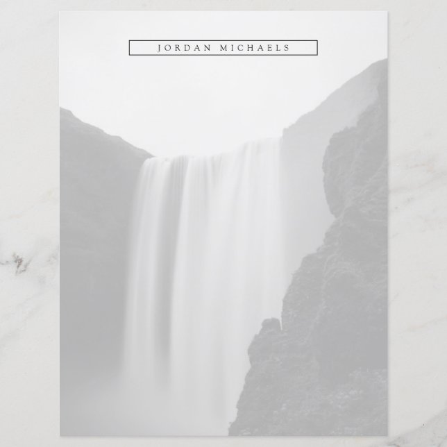 Vattenfall | Skogafoss vattenfall, Island (Framsida)