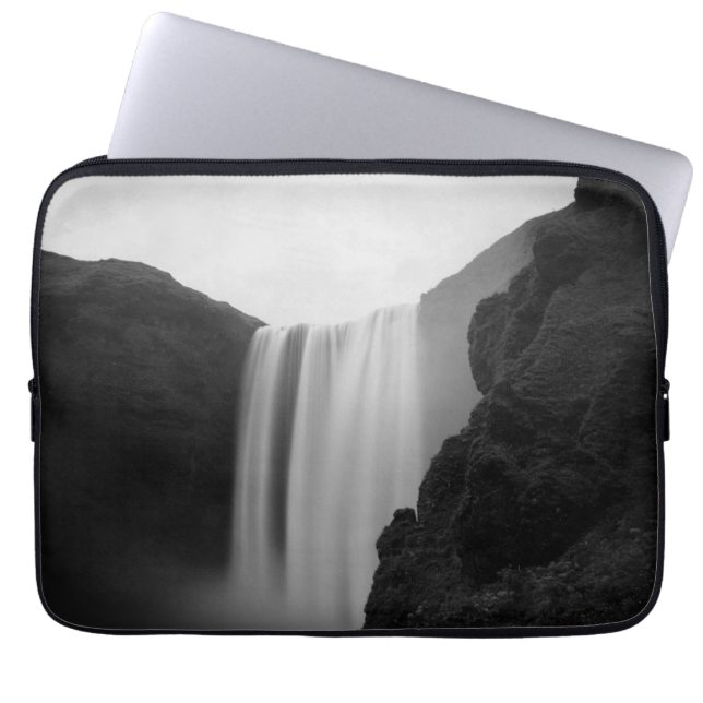 Vattenfall | Skogafoss Waterfall, Island Laptop Fodral (Framsidan)