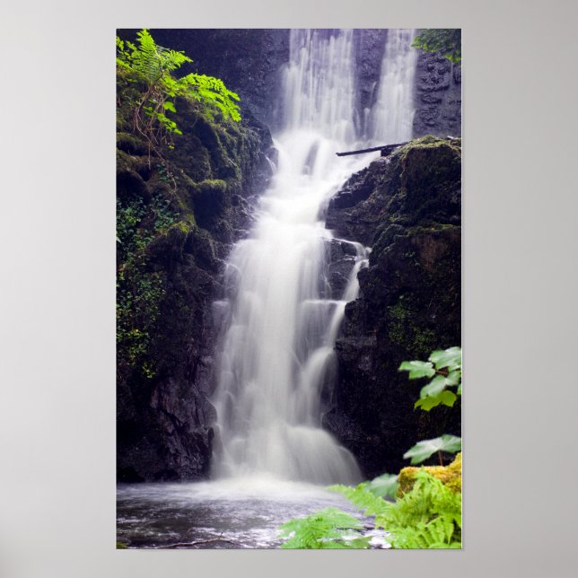Vattenfall, Skottland Poster (Framsidan)