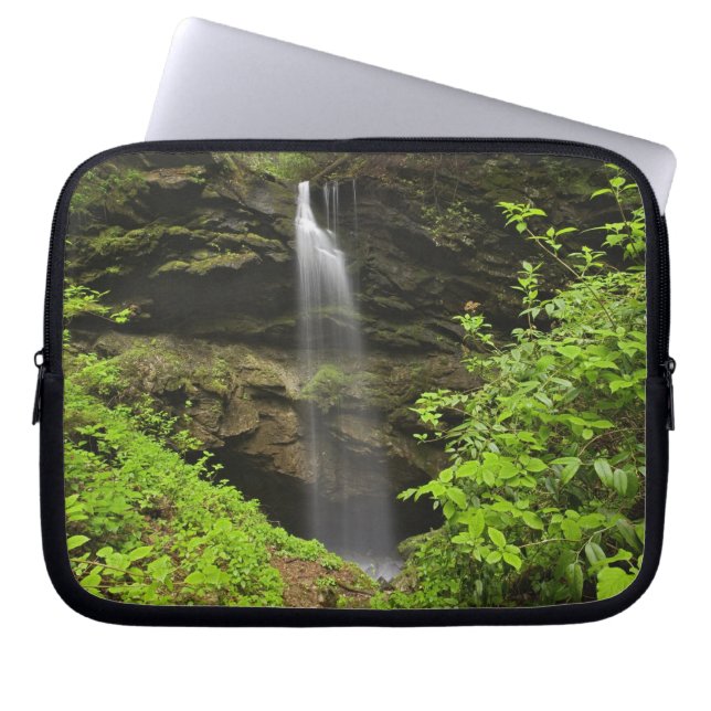 Vattenfall som faller ner i sluk, Whiteoak Sink, Laptop Sleeve (Framsidan)