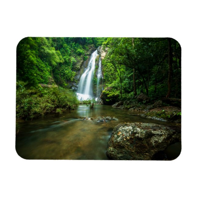 Vattenfall | Tamnung Waterfall, Phuket Thailand Magnet (Horisontell)