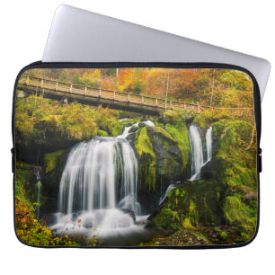 Vattenfall Triberg-vattenfall, Tysklanda Laptop Fodral