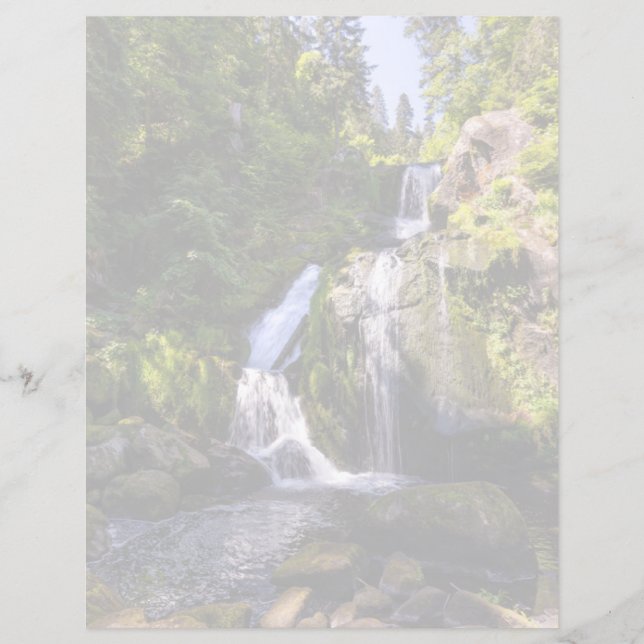 Vattenfall | Triberger Wasserfälle, Tyskland (Framsida)