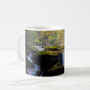 Vattenfall Underbar Rökig Mountain National Park Kaffemugg