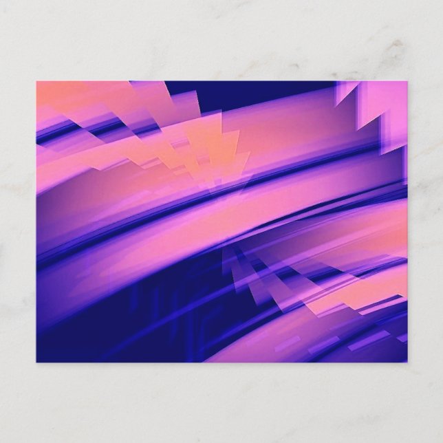 VATTENFALL VATTEN ABSTRAKT VYKORT (Framsida)