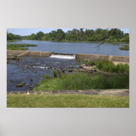 Vattenfall Vattenslagerfoto Poster