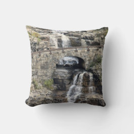 Vattenfall vid Glacier National Park Kudde