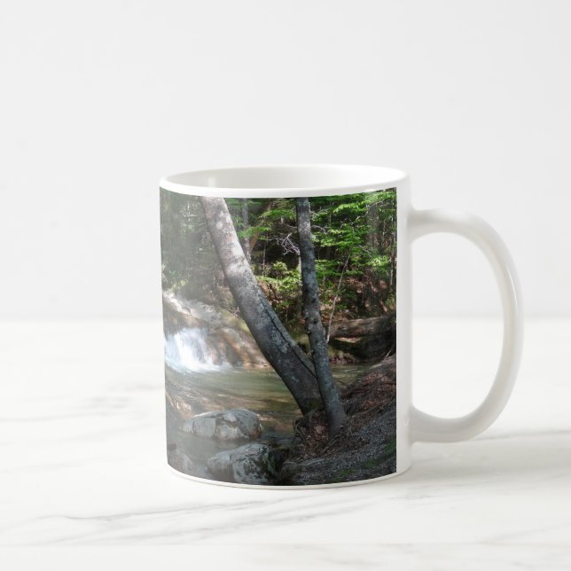 Vattenfall vid Pemigewasset River II Kaffemugg (Höger)