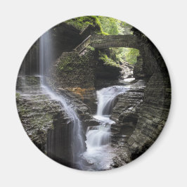 Vattenfall vid Watkins Glen, NY Magnet
