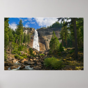 Vattenfall Yosemite nationalpark Poster