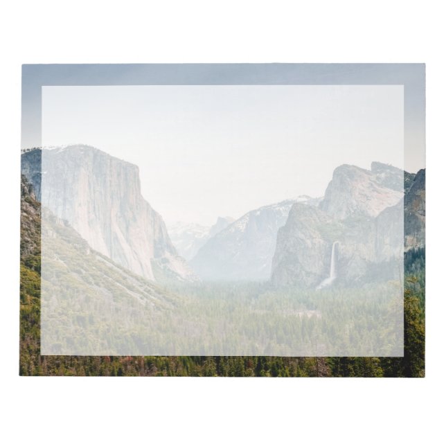 Vattenfall | Yosemite Valley nationalpark Anteckningsblock (Framsida)