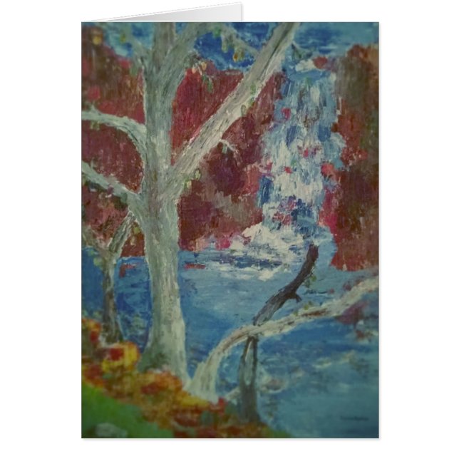 Vattenfallen Keene N H OBS Kort (Framsidan)