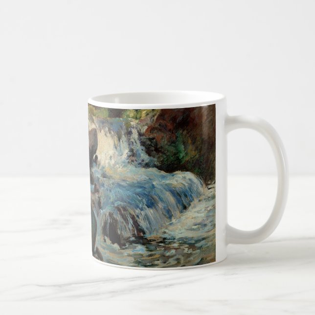 Vattenfallet av John Henry Twachtman Kaffemugg (Höger)