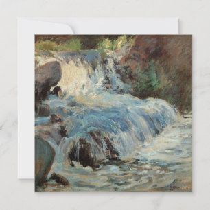 Vattenfallet av Twachtman, Vintage Impressionism