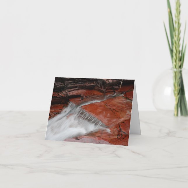 Vattenfallet noterar kortet (förbigå), kort (Framsida)