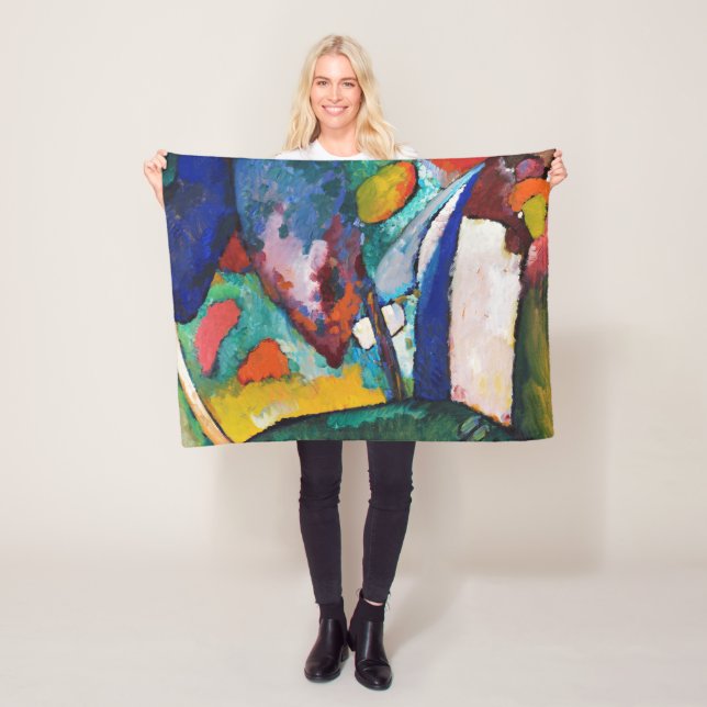 Vattenfallet Wassily Kandinsky Fleecefilt (På plats)