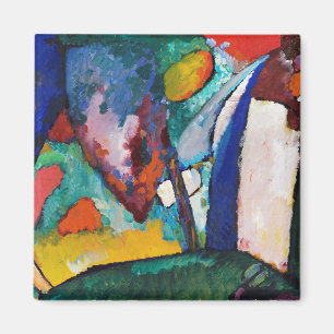 Vattenfallet Wassily Kandinsky Magnet