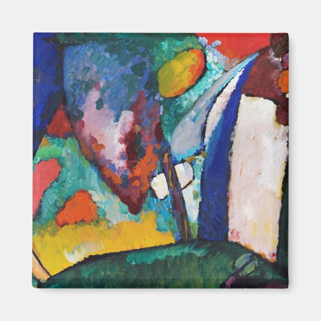 Vattenfallet Wassily Kandinsky Magnet (Framsidan)