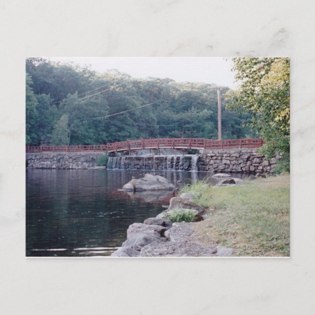 Vattenfallsbrygga Vykort (Framsida)