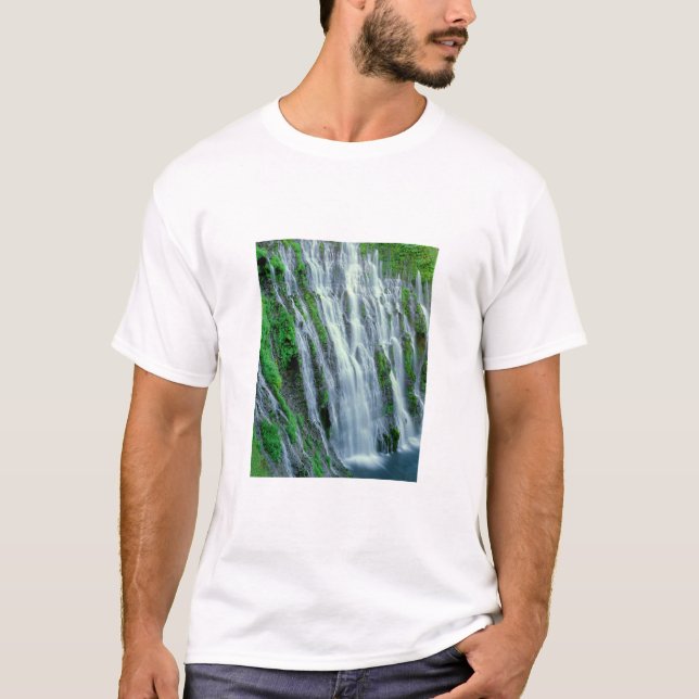 Vattenfallsscen, Kalifornien T-shirt (Framsida)