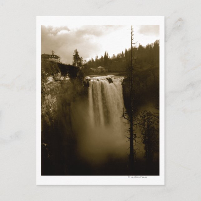 Vattenfallsvy Vykort (Framsida)