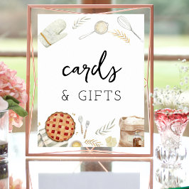 Vattenfärg A Cutie Paj-kort och gåvor Poster