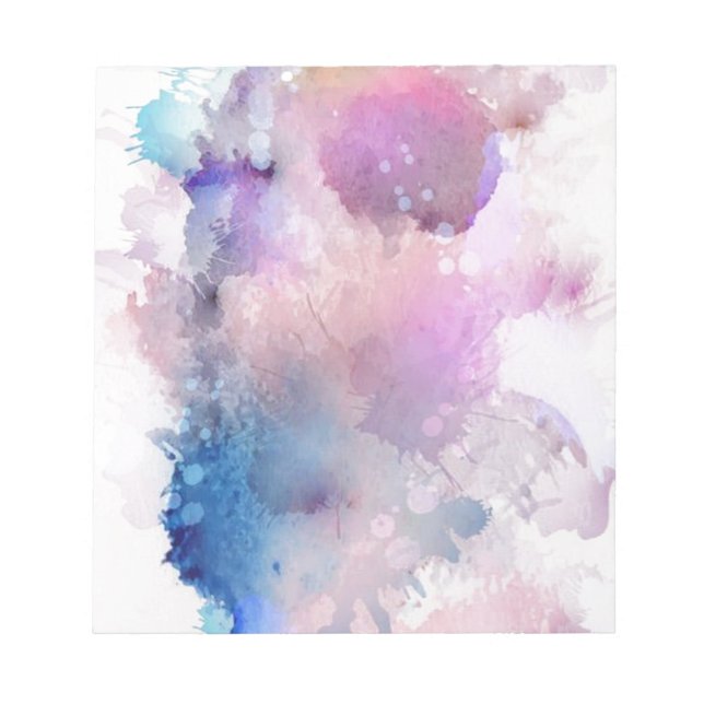 Vattenfärg Anteckningsblock (Framsida)