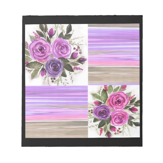 Vattenfärg. Anteckningsblock (Framsida)