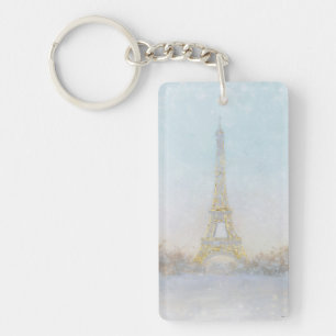 Vattenfärg avbildar av Eiffel Towe