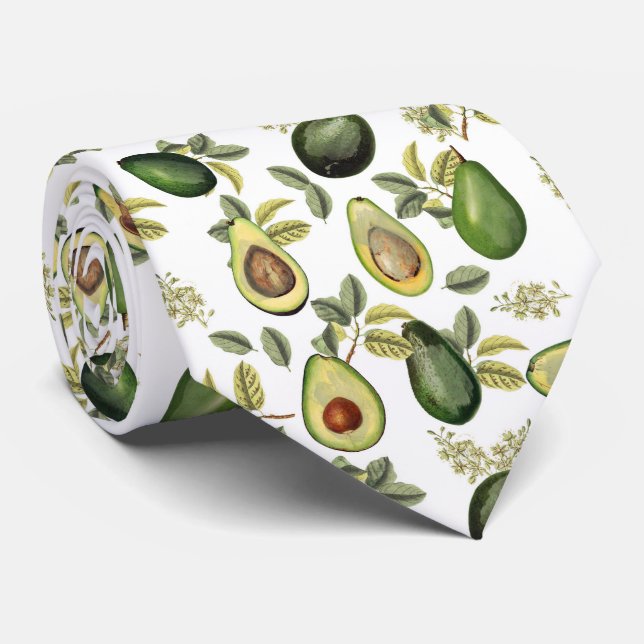 Vattenfärg Avocado Botanical Mönster Kitchen Slips (Rullad)